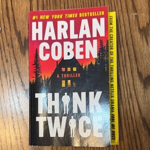 Harlan Coben 'Think Twice' Thriller Book